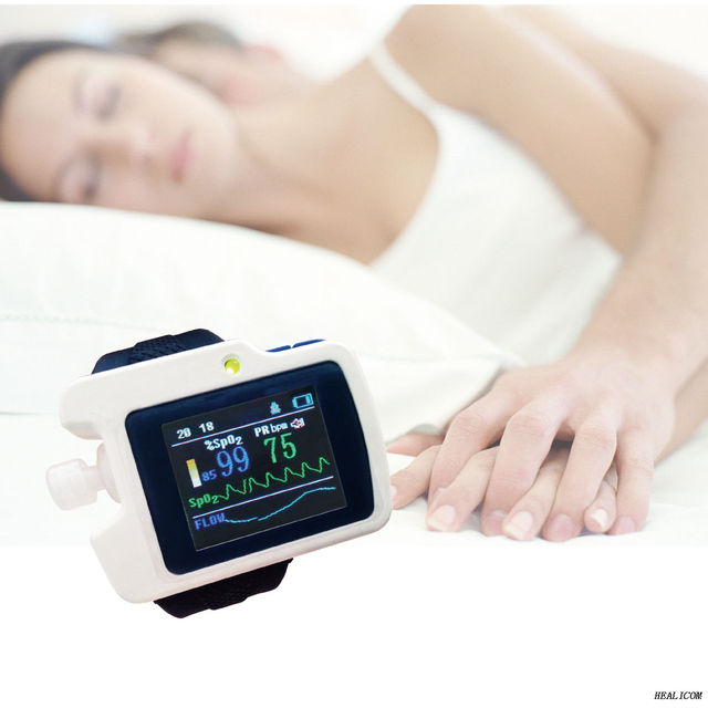 Moniteur patient RS01 MPOC, compteur d'écran d'apnée du sommeil, détecteur de sommeil respiratoire avec logiciel PC