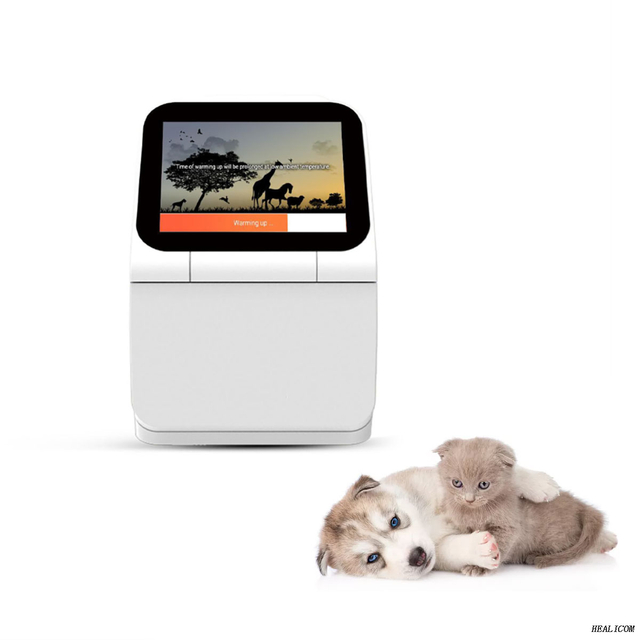 Nouveau produit V3 Analyseur de chimie du sang sur site à usage animal Analyseur biochimique vétérinaire entièrement automatique