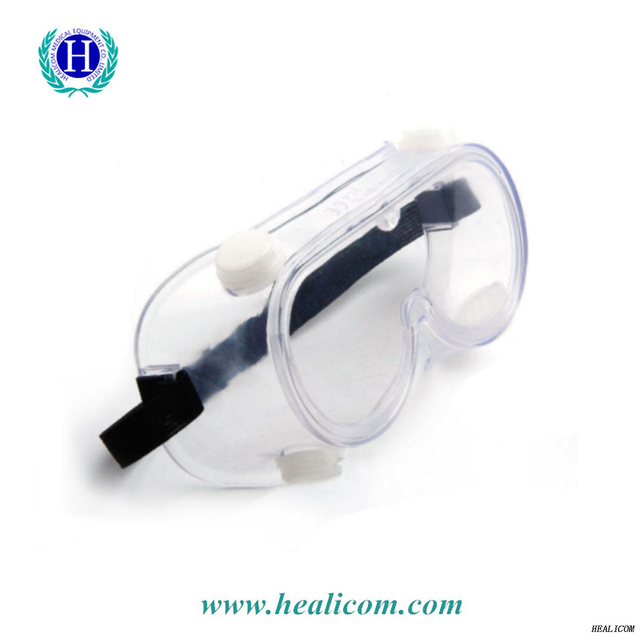 Óculos de proteção com máscara para olhos descartáveis ​​de isolamento médico HYZ-A