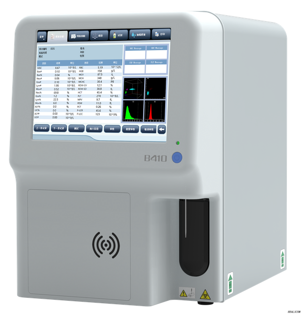 Analyseur d'hématologie H410 de l'équipement de diagnostic Healicom Analyseur d'hématologie entièrement automatisé en 5 parties