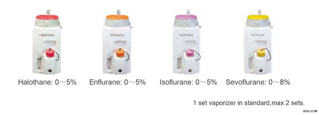 2021 Healicom équipement médical avancé HA-6100D système d'anesthésie de machine d'anesthésie ICU