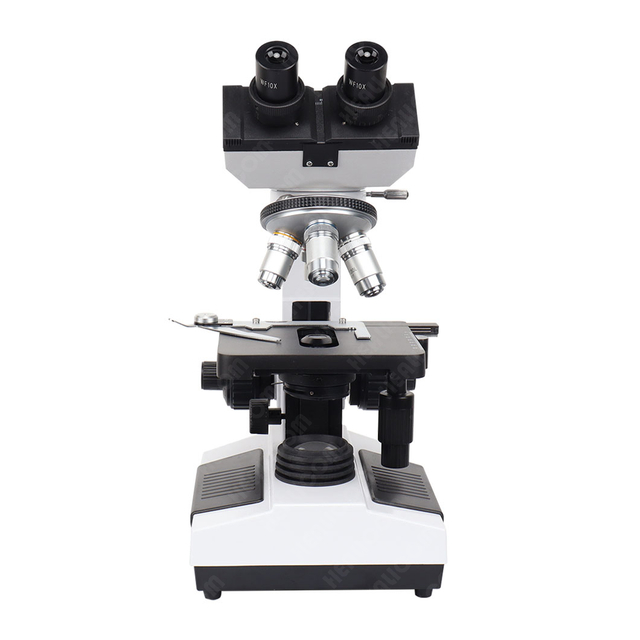 HXSZ-107BN Laboratory Binocular Wide Field Biological Microscope with LED light