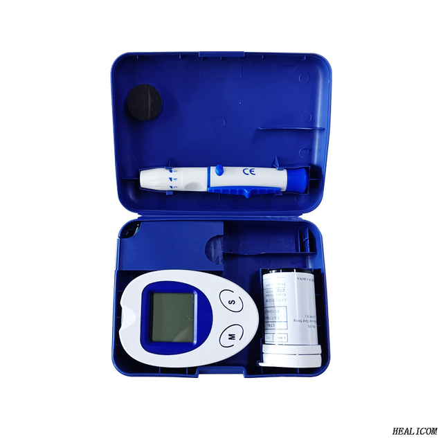 CE Tragbares BG-101 Blutzuckermessgerät Testgeräte Blutzuckermesssystem