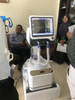 HS-1100 Медицинское хирургическое больничное оборудование Передвижной дыхательный аппарат на тележке Вентилятор ICU для людей или младенцев