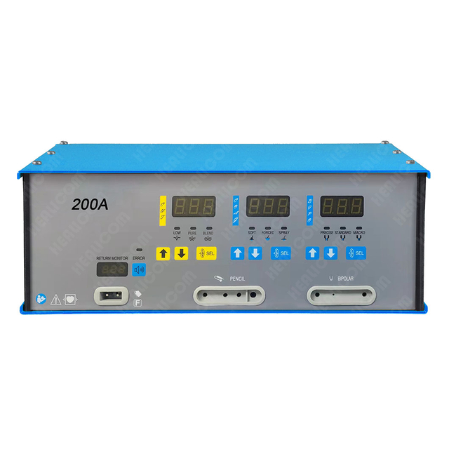 HE-200A High Frequency 200W Monopolar Bipolar Electrosurgical Unit 
