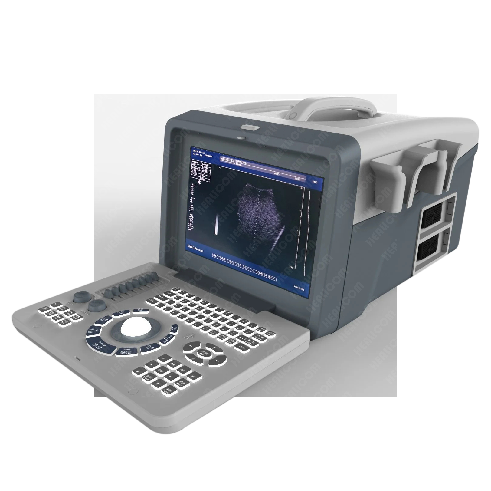 HBW-2 Full Digital Portable B/W Ultrasound Scanner From China ...