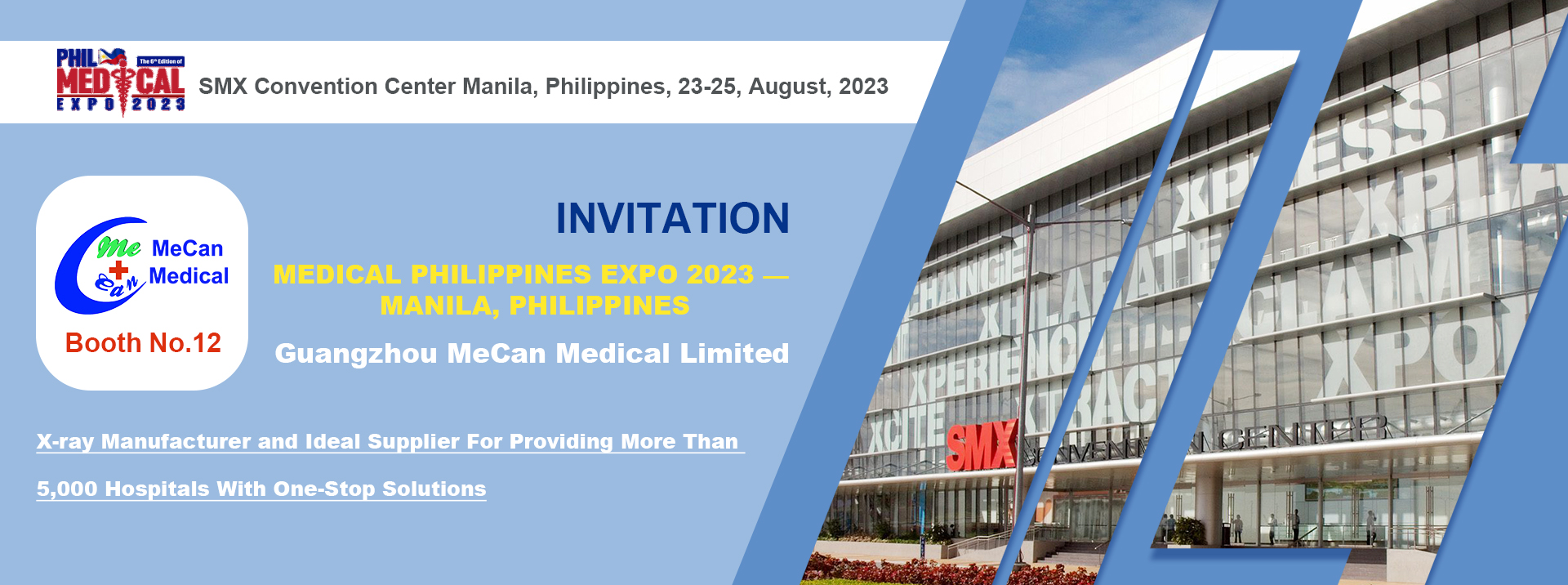 MeCan Medical a MEDICAL PHILIPPINES EXPO 2023