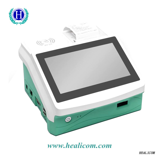 عالية الجودة WIF-10 شاشة تعمل باللمس الطبية البيطرية المحمولة محلل البروجسترون الناب مع بطاقة اختبار الكاشف