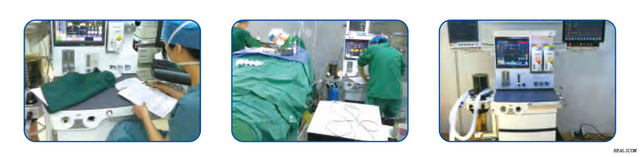 Systèmes de machine d'anesthésie portables d'équipement d'anesthésie médicale HA-6100XS de haute qualité