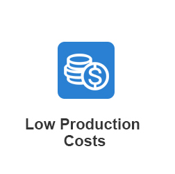 Low Production Costs