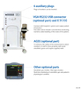 Hochwertige HA-6100XS medizinische Anästhesiegeräte tragbare Anästhesie-Maschinen-Systeme