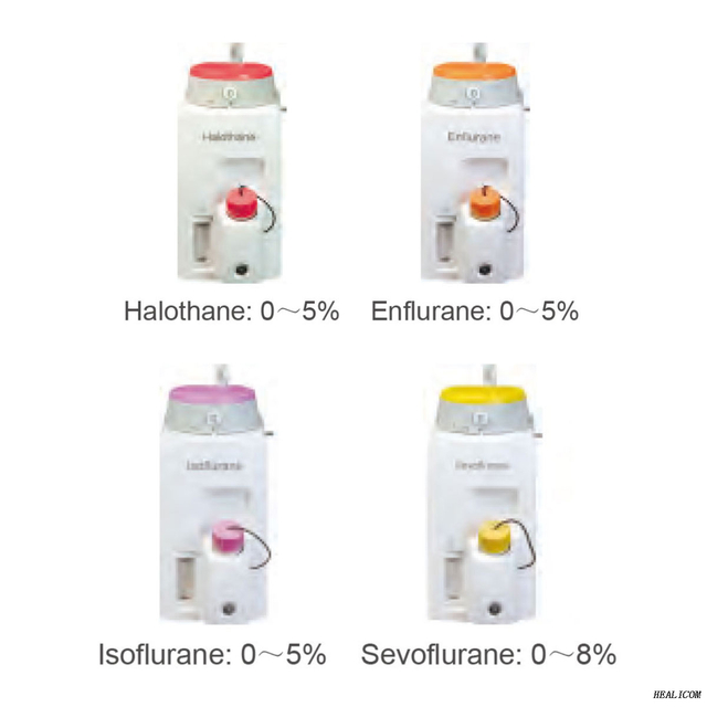 Healicom CE a approuvé HA-6100A équipement d'anesthésie équipement médical anesthésie workstatioc