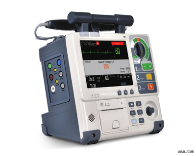S8 ประสิทธิภาพสูงและราคาต่ำ ICU First-Aid Portable Medical Defibrillator/Monitor Monitor Defibrillator with CE In Stock