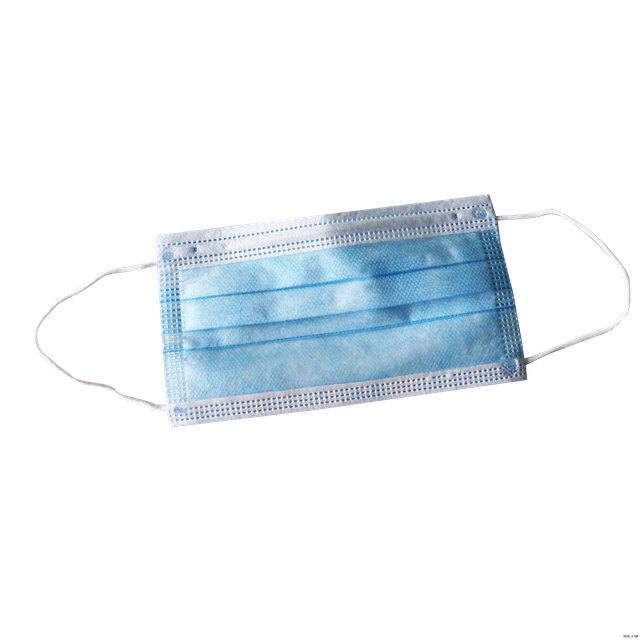 Masque facial non tissé jetable chirurgical médical en stock avec 3 couches d'oreille adulte hautement filtrée suspendue