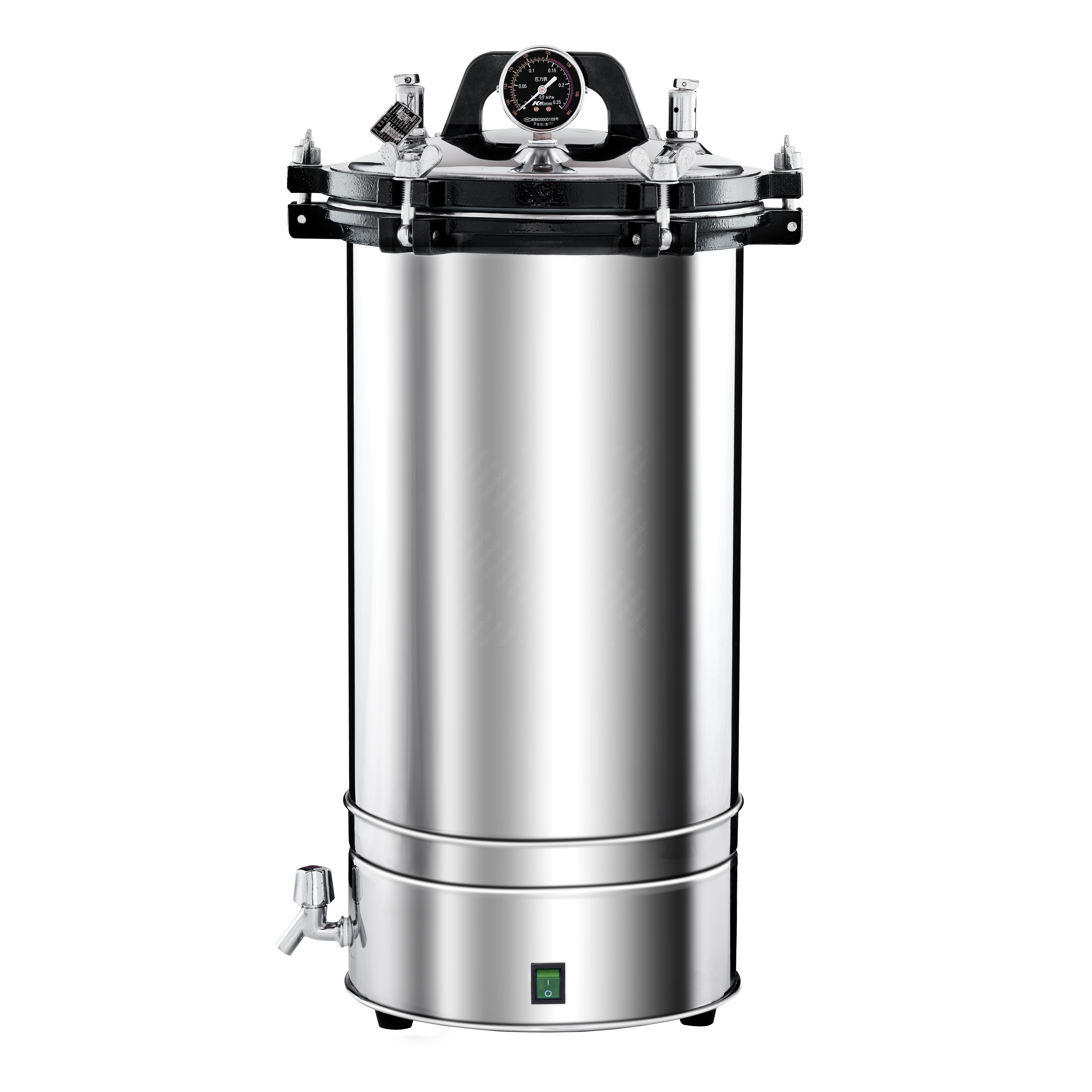  YX-B 18L 24L 30L Portable Stainless Steel Pressure Steam Autoclave Sterilizer