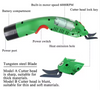 WBT-2 Cordless Electric Scissors for Fabric Cutting