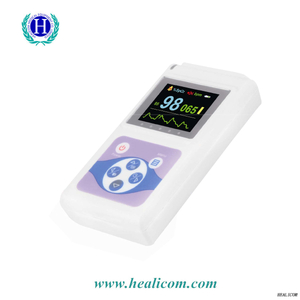 ការលក់ក្តៅៗ ជីពចរ Oximeter ឧបករណ៍យួរដៃចល័តសម្រាប់ទារកពេញវ័យ ជីពចរ Oximeter ជាមួយ CE