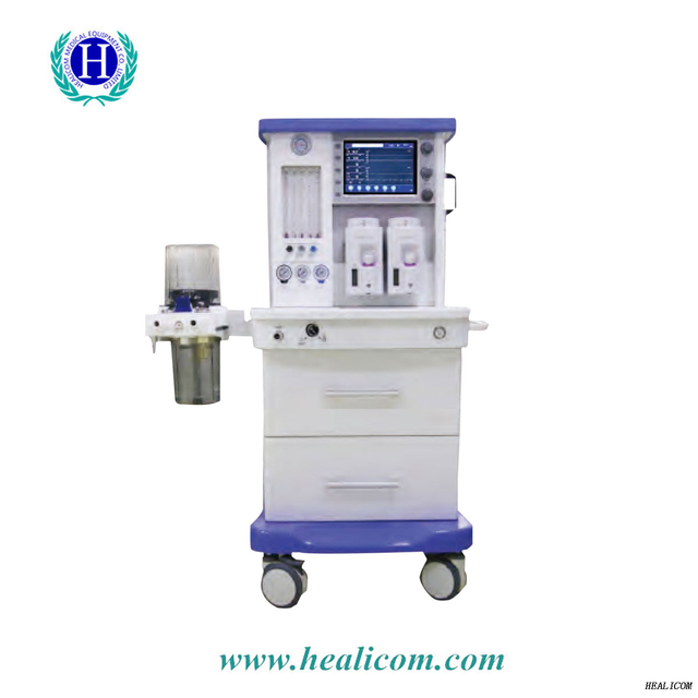 Healicom CE aprovado HA-6100A equipamento de anestesia equipamento médico anestesia workstatioc