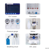 Medizinische Anästhesieausrüstungen CE / ISO-zugelassener Krankenhausgebrauch HA-6100 tragbarer Anästhesiegerätpreis