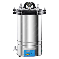 YX-300D Portable LED Digital Stainless Steel Pressure Steam Autoclave Sterilizer
