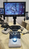 HXSZ-107TD 9-inch Lcd Screen Wide Field Binocular Biological Microscope 