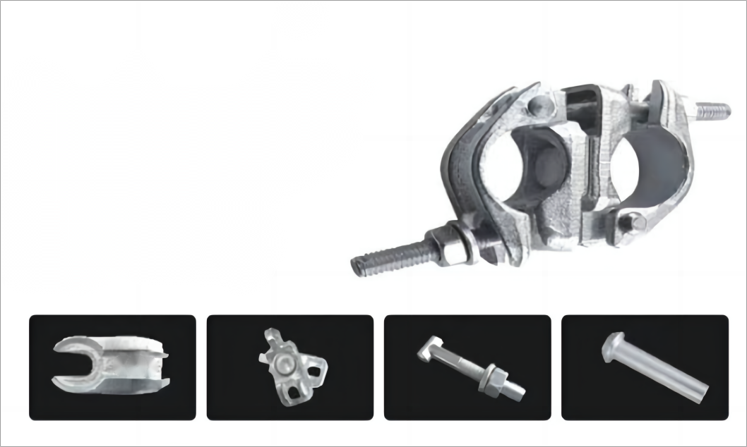British forged Swivel Coupler جعل چرخشی بریتانیایی