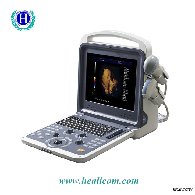 Scanner de diagnóstico por ultrassom Doppler colorido portátil HUC-300