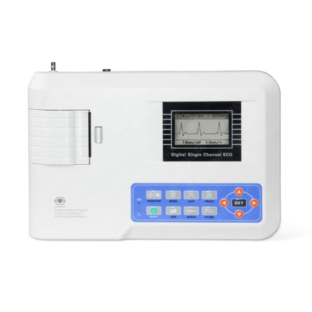 HE-01C Medical Portable Digital Single channel Electrocardiograph