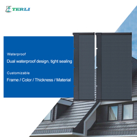 Integratie Van Zonne Energie In De Bouw Zonne Energie Bouwmaterialen CdTe Fotovoltaïsch Glas Zonneglas Dak