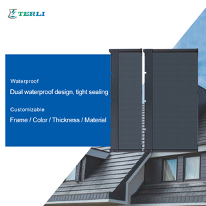 Integratie Van Zonne Energie In De Bouw Zonne Energie Bouwmaterialen CdTe Fotovoltaïsch Glas Zonneglas Dak