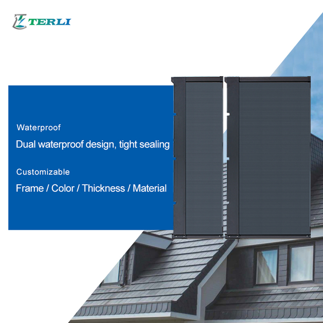 Integratie Van Zonne Energie In De Bouw Zonne Energie Bouwmaterialen CdTe Fotovoltaïsch Glas Zonneglas Dak