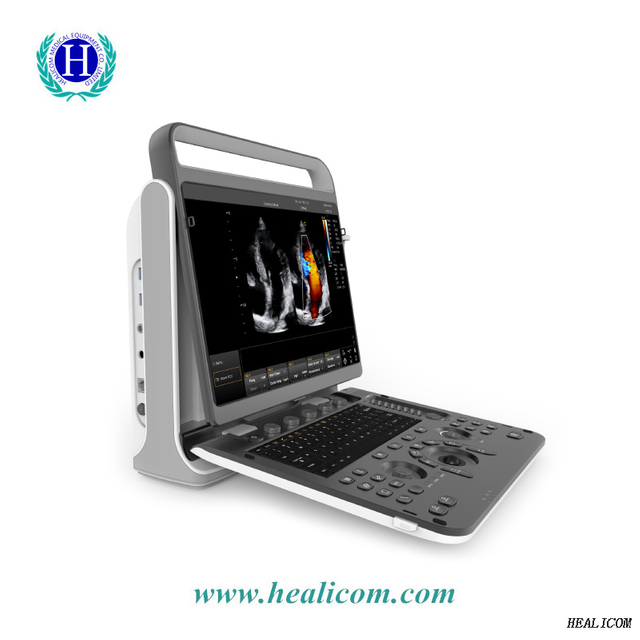 نظام التشخيص HUC-590 جهاز الموجات فوق الصوتية الرقمية المحمولة جهاز دوبلر ملون ثلاثي الأبعاد رباعي الأبعاد
