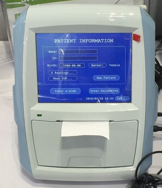 Système de balayage ophtalmique a/b en porcelaine portable à ultrasons ophtalmiques de bonne qualité HO-100