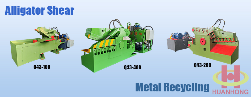 Q43-100 alligator metallum tondendas ostende 1