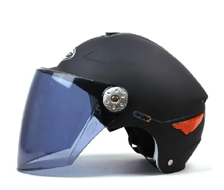 Casco Media Cara Reflectante Unisex para Paseos Urbanos