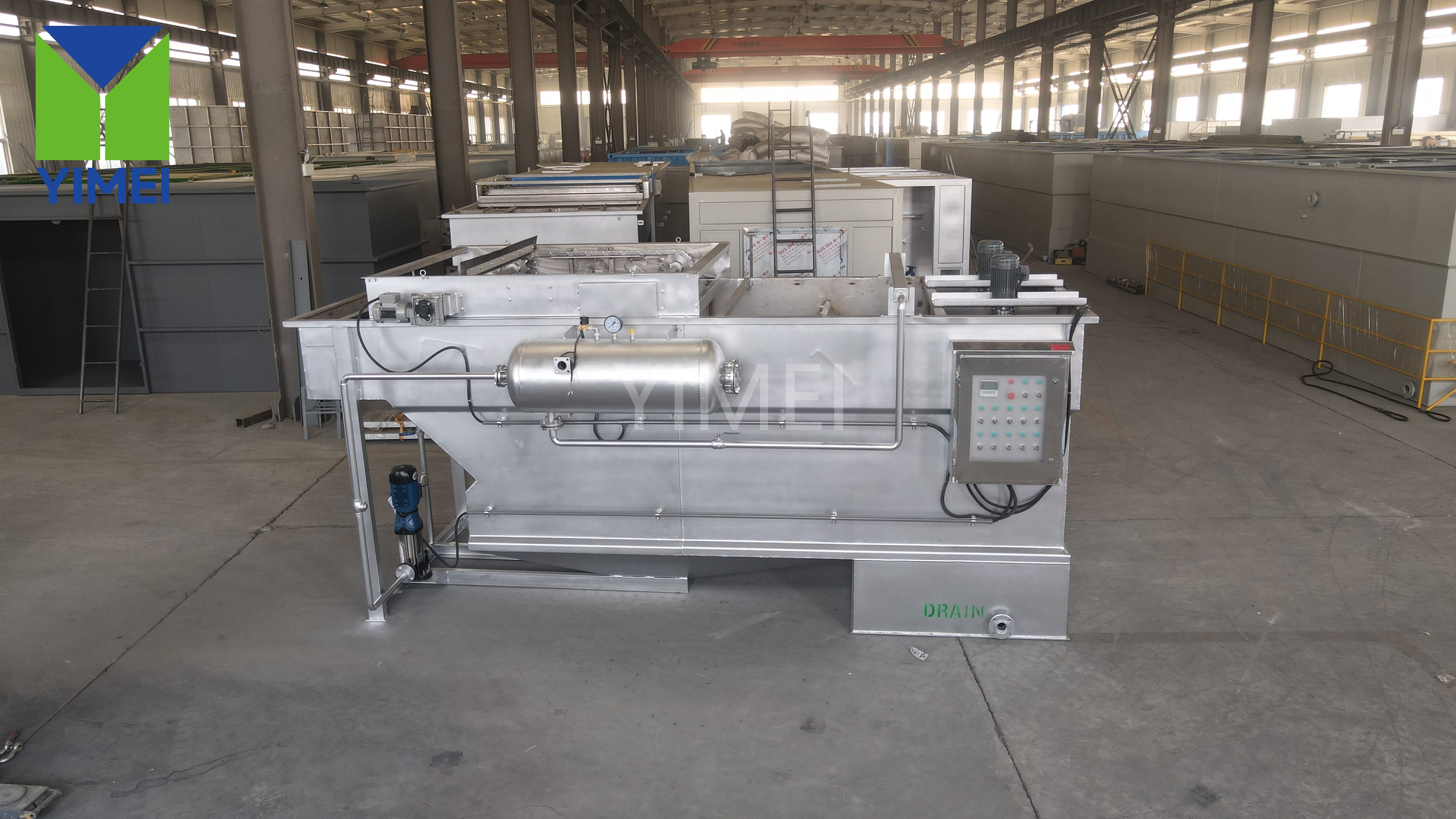 DAF chalybe systema Immaculata cum argenteis pulveris coatingis pro Pakistan project