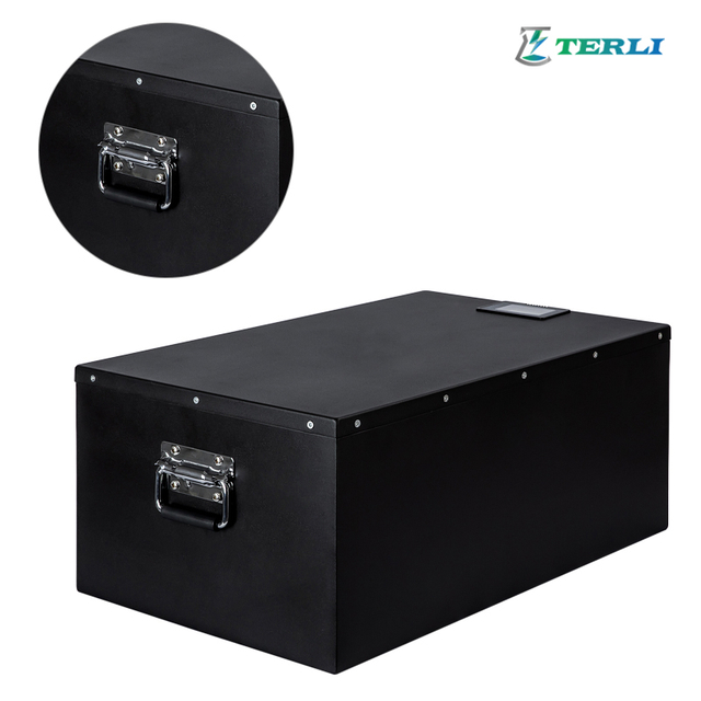 IJzeren 48V lithiumbatterij met lange levensduur voor zonne-energie