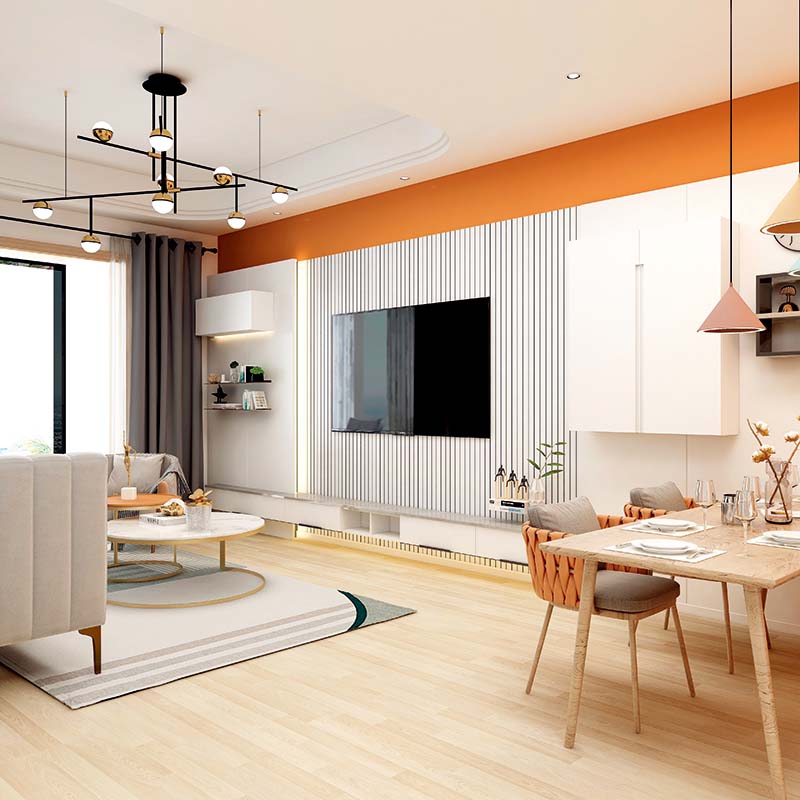 WPC-Gitter f&uuml;r Wohnzimmer