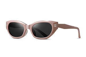 jednobojne ružičaste sunčane naočale na preklop