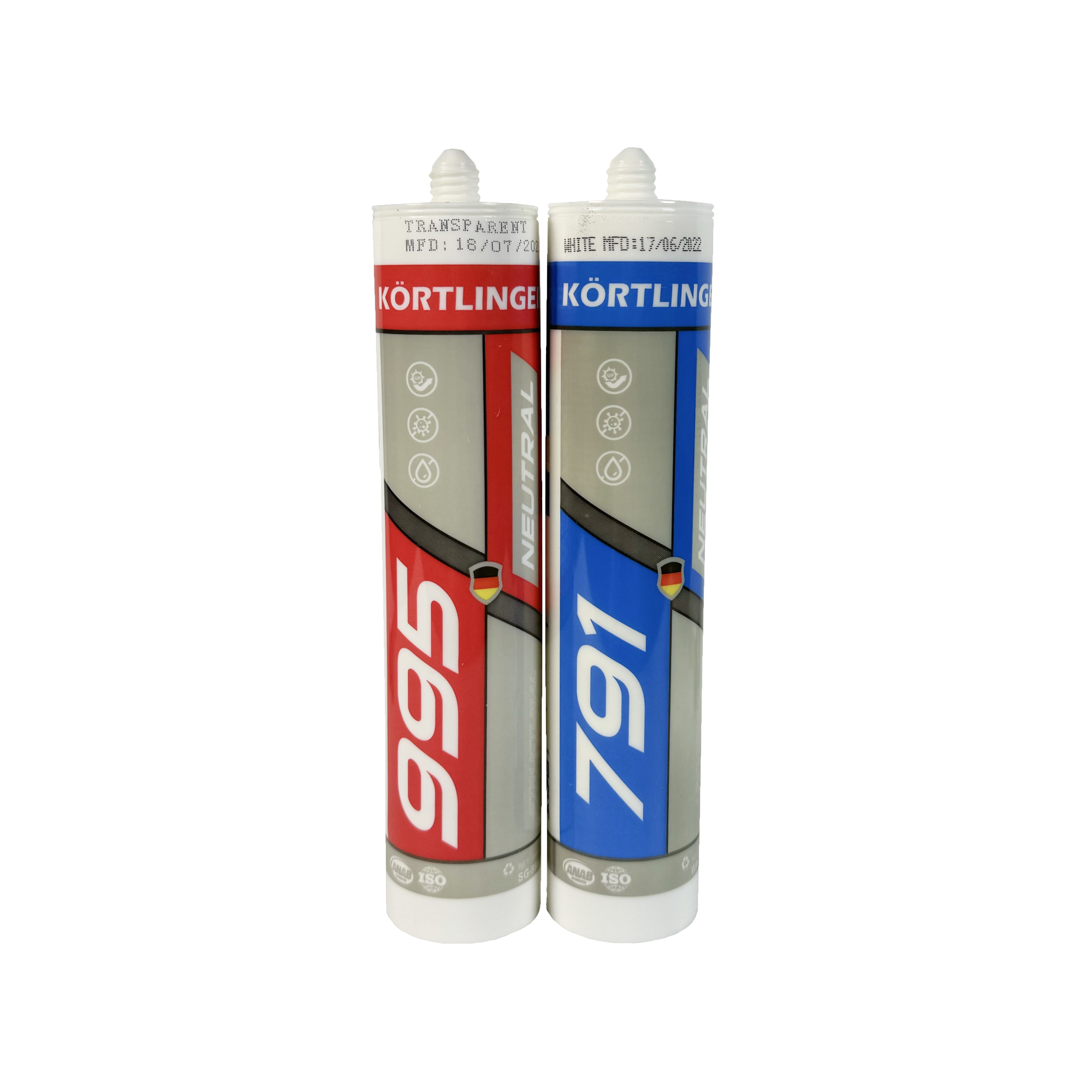 Kortlinger silicone sealant artridge