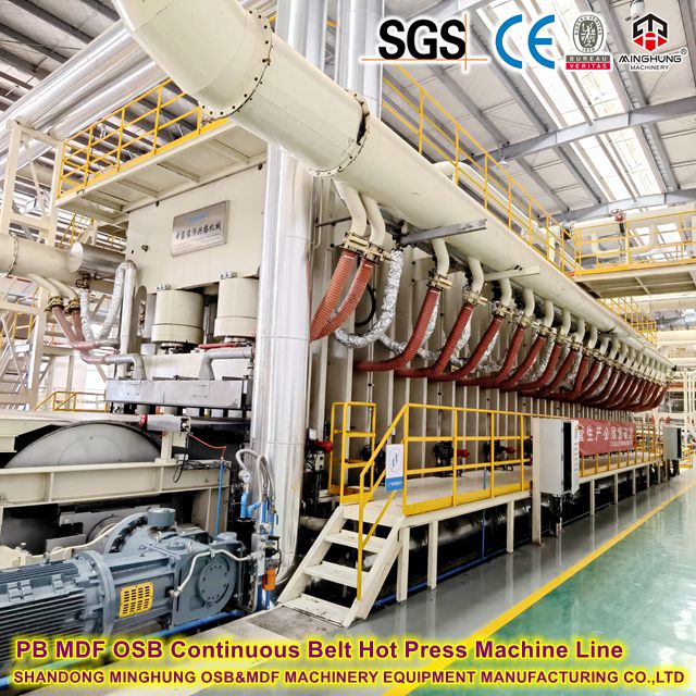 Pb MRF OSB uzluksiz kamar issiq press mashinasi