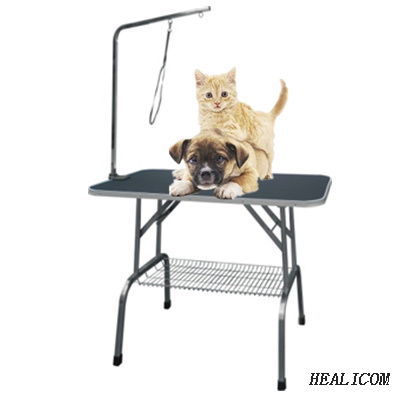 WNBF08002 Tùy chỉnh Tấm gỗ rắn bằng thép không gỉ 304 Bàn chải lông cửa hàng vật nuôi