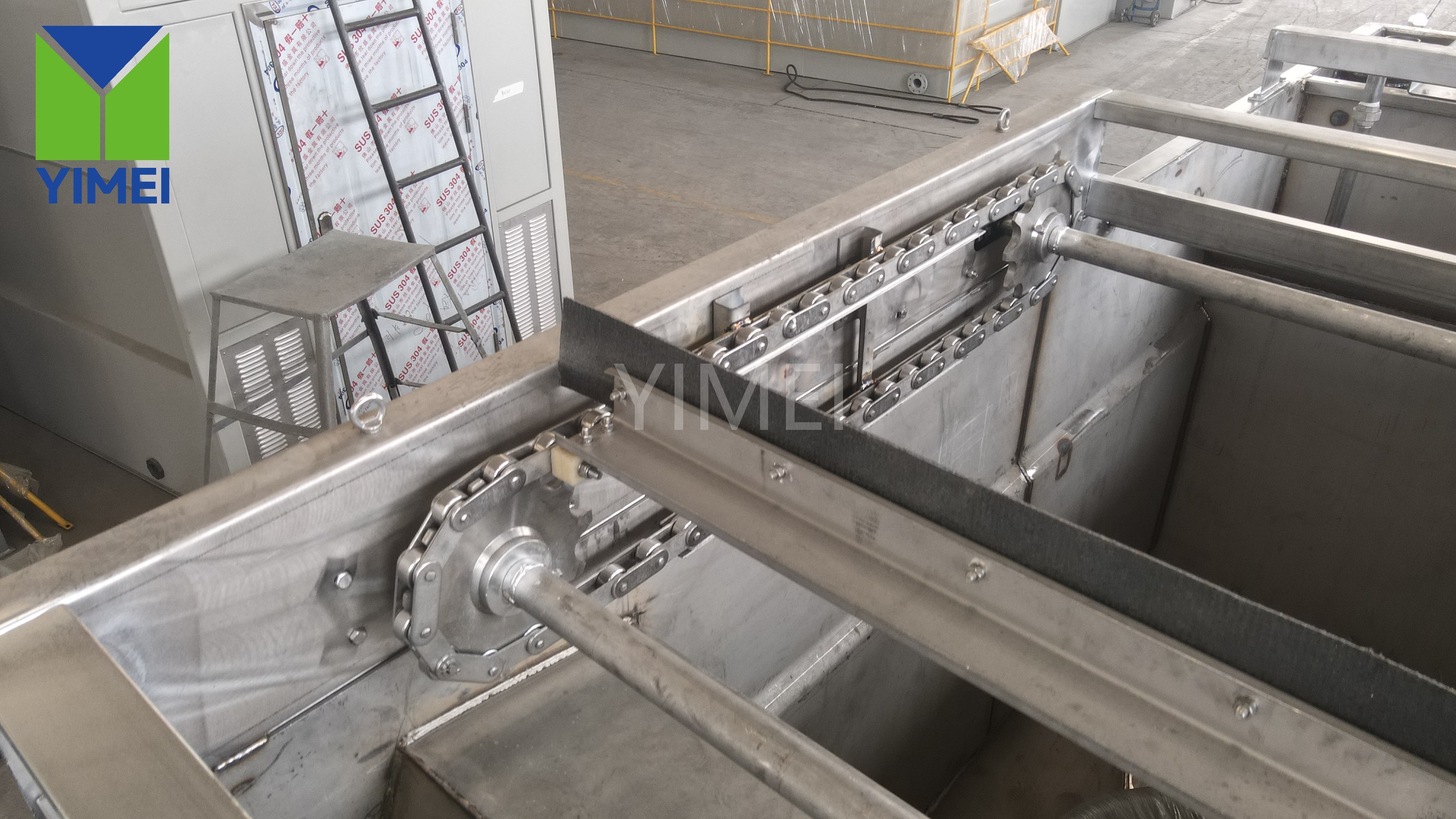 DAF chalybe systema Immaculata cum argenteis pulveris coatingis pro Pakistan project