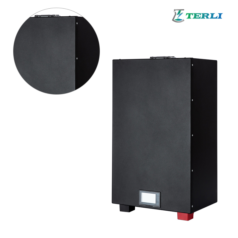 IJzeren 48V lithiumbatterij met lange levensduur voor zonne-energie