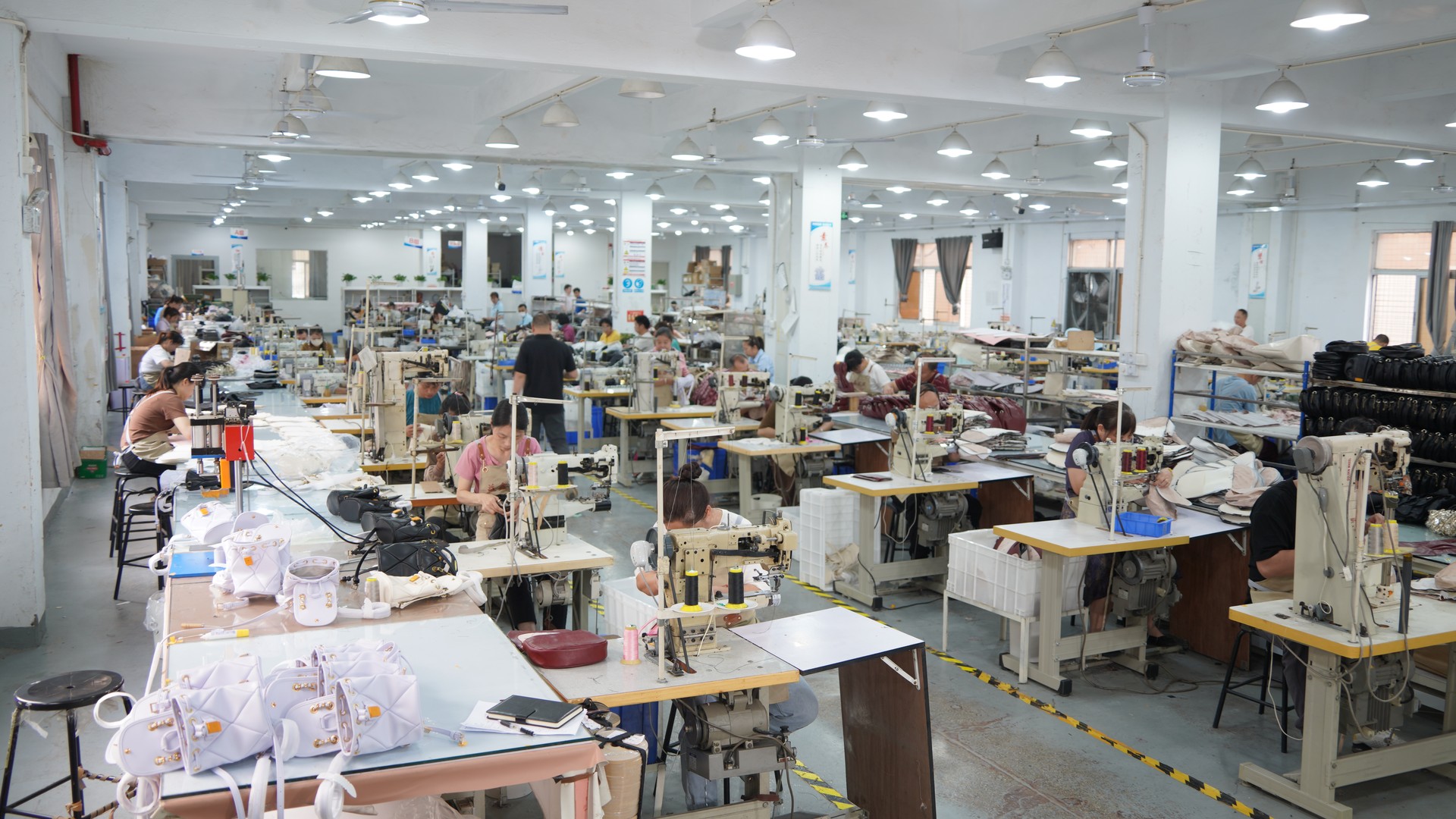 Inside Our Cosmetic Bag Manufacturing Facility in Guangzhou - View 1