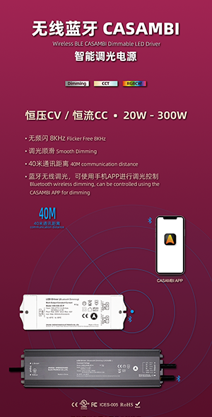 Casambi LED sofőr 40 méterre