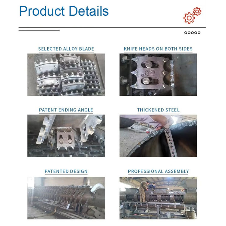 Detaljer om PET Label Remover Machine Blades