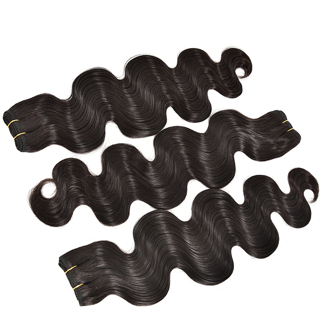3 Bundle na may 4x4 Lace Closure