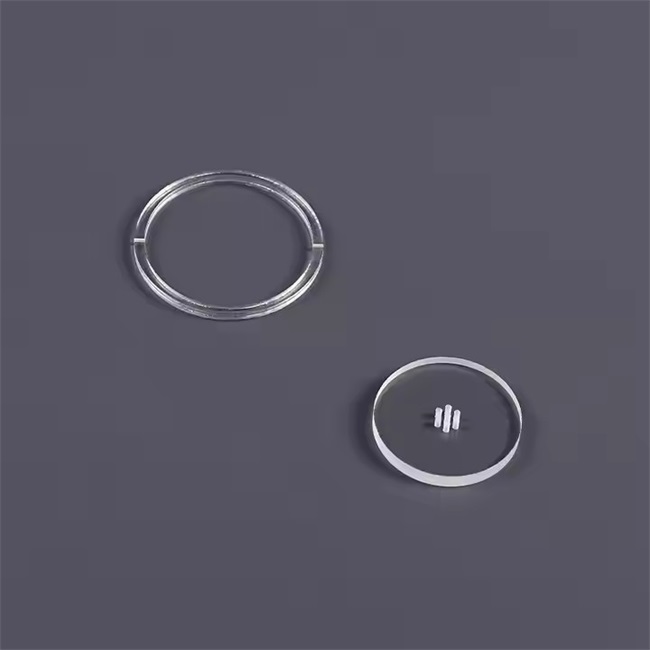 Fournisseur de tôles carrés en verre à quartz transparent