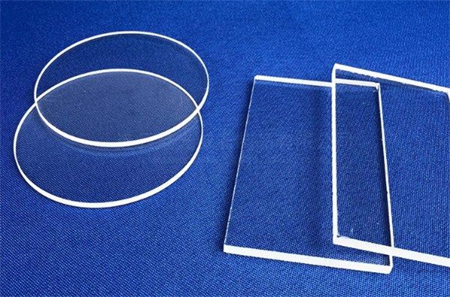 Hoja de vidrio de cuarzo con bajo coeficiente de expansi&oacute;n t&eacute;rmica